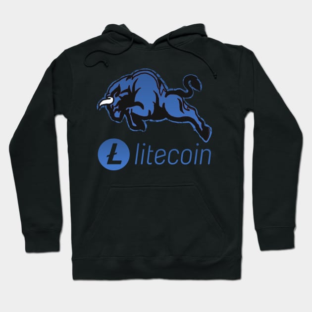 Litecoin ltc Crypto coin Crytopcurrency Hoodie by JayD World